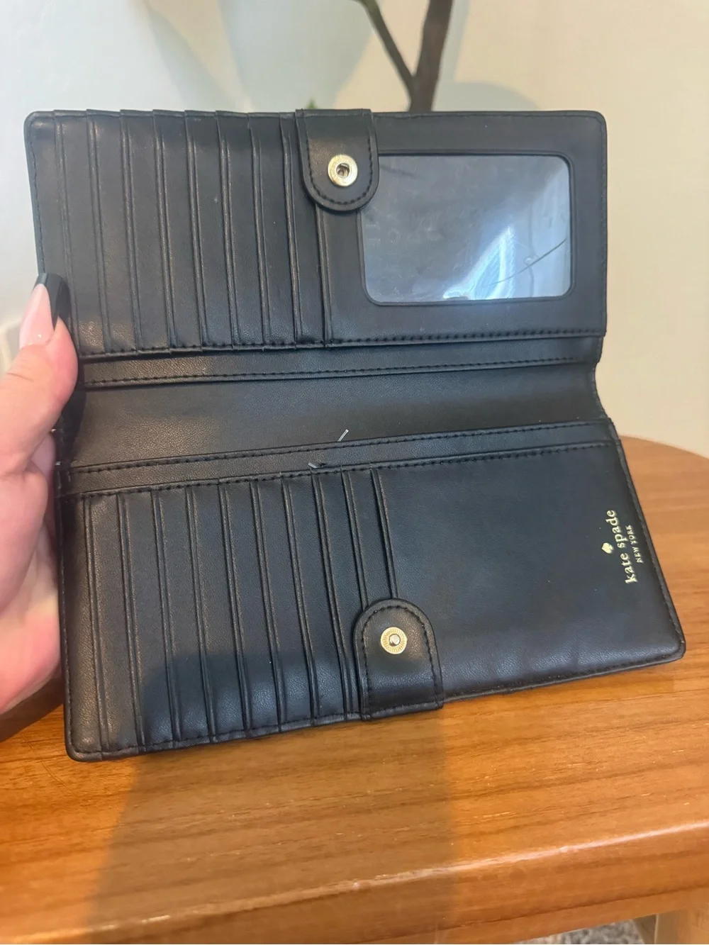 kate spade sleek black